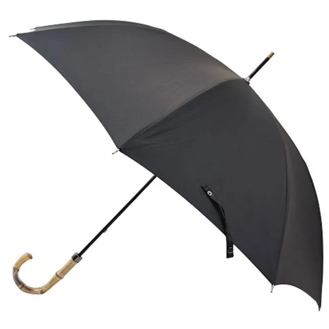 Bamboo Cane Crook Handle Umbrella