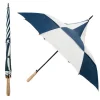 Big Top Blue and White Umbrella