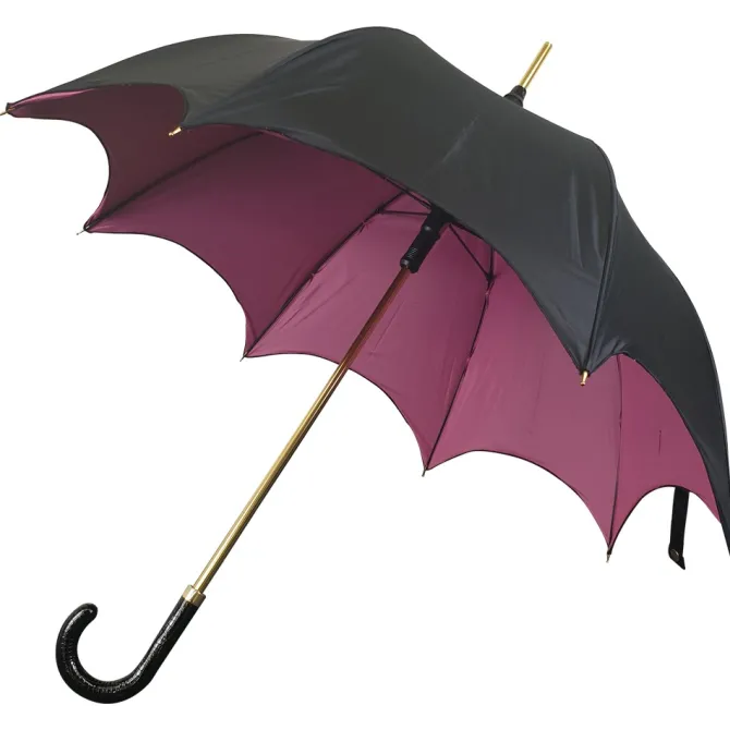 Black and Pink Gothic Umbrella – ARWEN