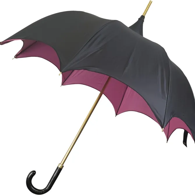 Black and Pink Gothic Umbrella – ARWEN