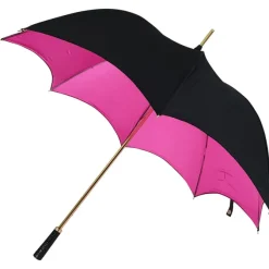 Black and Pink Gothic-Style Umbrella – ESMERELDA