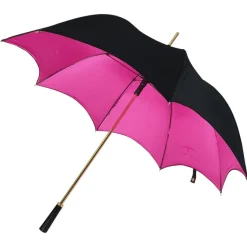 Black and Pink Gothic-Style Umbrella – ESMERELDA