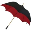 Black and Red Gothic-Style Umbrella – BELLATRIX