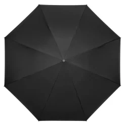 Black and Red Reverse Umbrella Inside Out Double Canopy