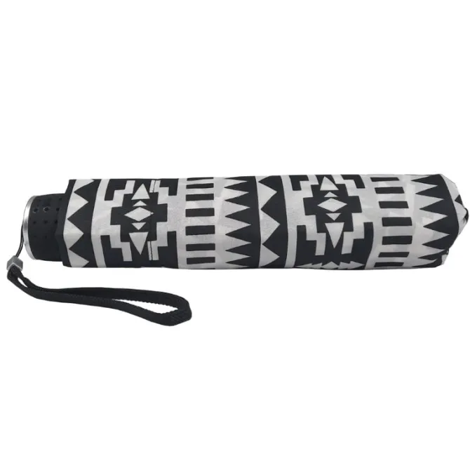 Black and White Compact Umbrellas