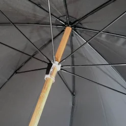 Black Eco Umbrella – ECO GENIUS – Bamboo – Recycled Plastics