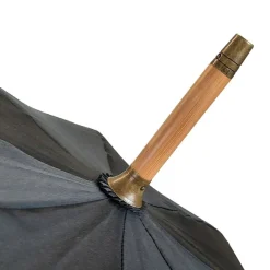 Black Eco Umbrella – ECO GENIUS – Bamboo – Recycled Plastics