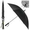 Black Electric Fan Umbrella – with UV Protection