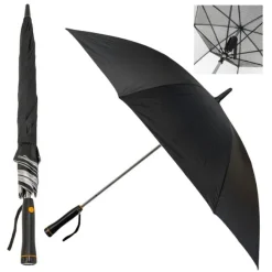 Black Electric Fan Umbrella – with UV Protection