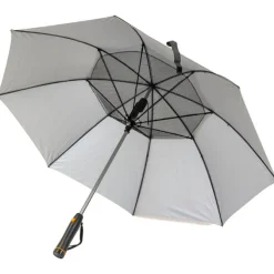 Black Electric Fan Umbrella – with UV Protection