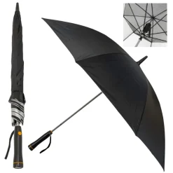 Black Electric Fan Umbrella – with UV Protection