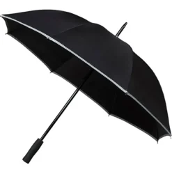 Black Hi Viz Umbrella
