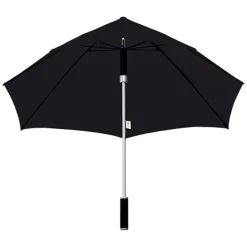 Black Stealth Fighter Windproof Umbrella