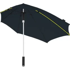 Black Stealth Fighter Windproof Umbrella