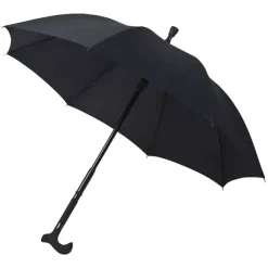 Black Walking Stick Umbrella