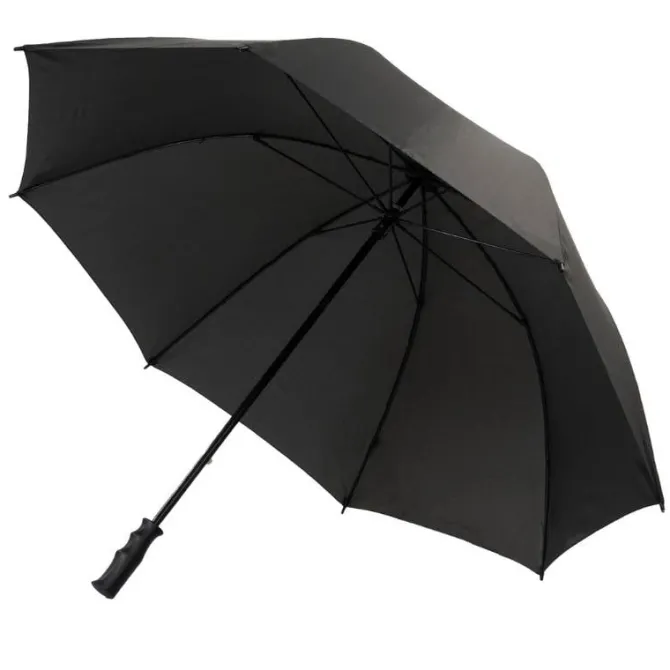 Black Wedding Umbrella – large black golf size umbrella