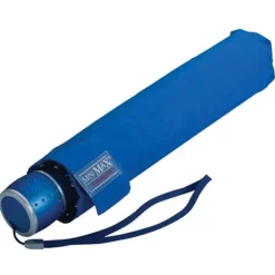 Blue Automatic Compact Umbrella