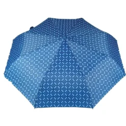 Blue Patterned Umbrella