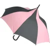 Candice Pink and Black Pagoda Umbrella