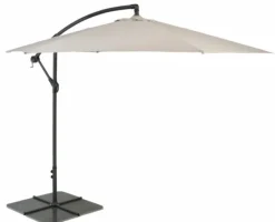 Cantilever Parasols – 3m Aluminium with Crank Handle