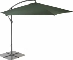 Cantilever Parasols – 3m Aluminium with Crank Handle