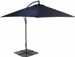 Cantilever Parasols – 3m Aluminium with Crank Handle