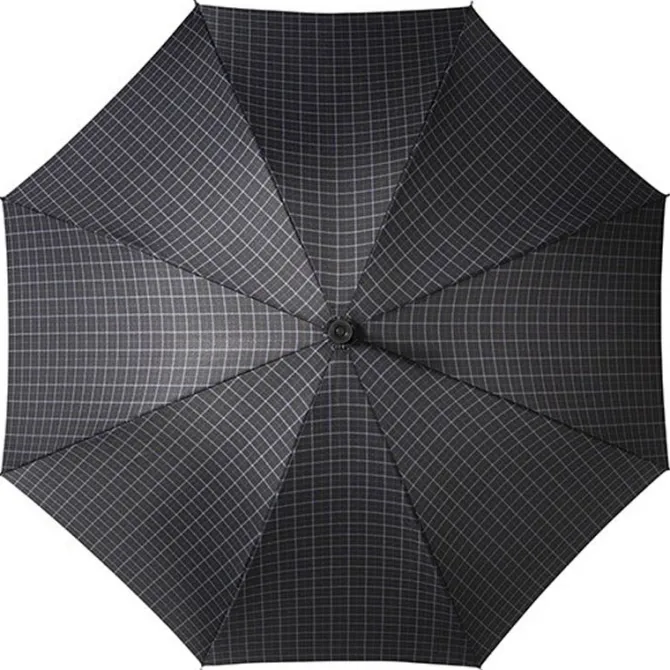 Checked Walking Stick Umbrella