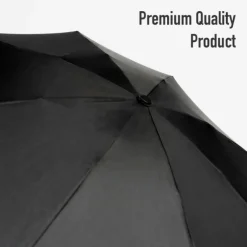 City Compact SILVER Auto Open and Close Umbrella