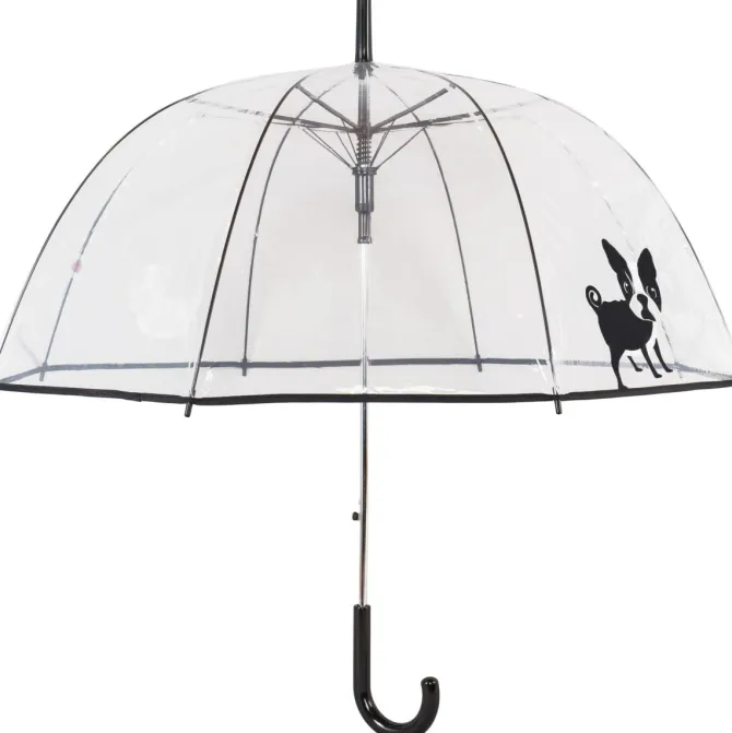 Clear Dome French Bulldog Umbrella