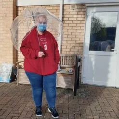 COVID Umbrella Face Shield