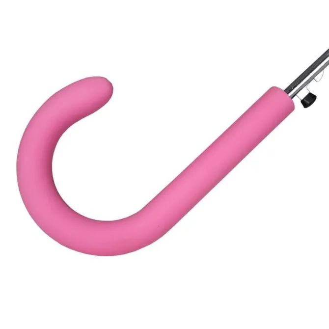 3D Effect Pink Clear Umbrella