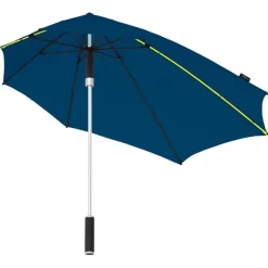 Dark Blue Stealth Fighter Windproof Umbrella