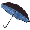 Double Canopy Cloud Design Long Umbrella