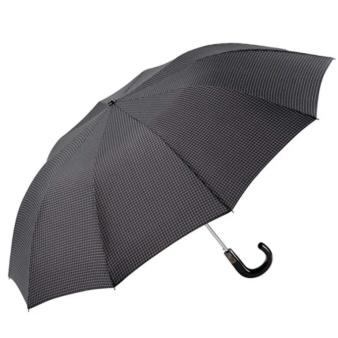Ezpeleta Large Folding Automatic Crook Handle Umbrella
