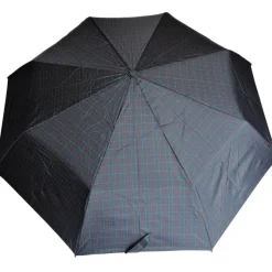 Ezpeleta Mens Grid Patterned Umbrella