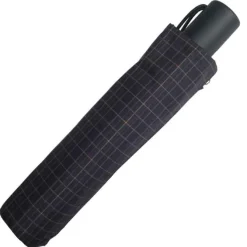 Ezpeleta Mens Grid Patterned Umbrella