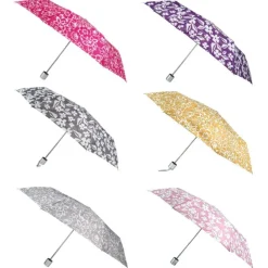 Floral Print Compact Umbrellas