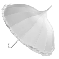 Frilled White Pagoda