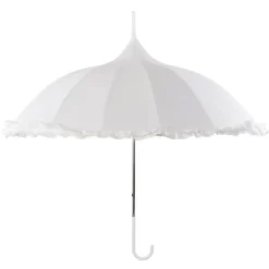 Frilled White Pagoda
