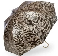 Gold Snakeskin Umbrella – UV Protective
