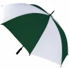 Green & White Golf Umbrella – Windproof