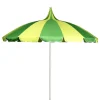 Green and Yellow Pagoda Garden Parasol