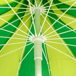Green and Yellow Pagoda Garden Parasol
