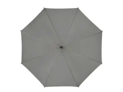 Grey ECO Wood Stick Walking Umbrella – Canopy Made From Recycled Plastics