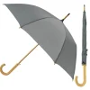 Grey Wood Stick Umbrella