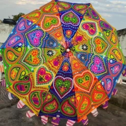 Indian Garden Umbrellas / Boho Parasols – Choice of Designs