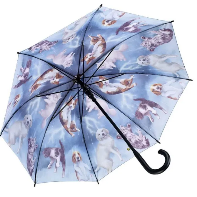 Its Raining Cats and Dogs Full Length Umbrella