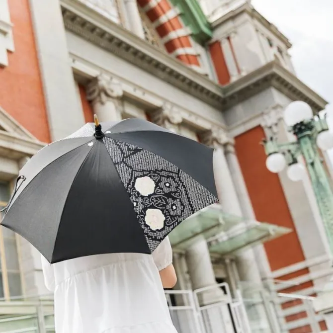 Kimono Umbrella __ Hanashibori