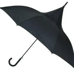 Ladies Classic Black Pagoda Umbrella – the “Parisian Parasol”
