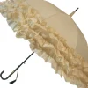 LuLu Frilly Cream Umbrella Parasol